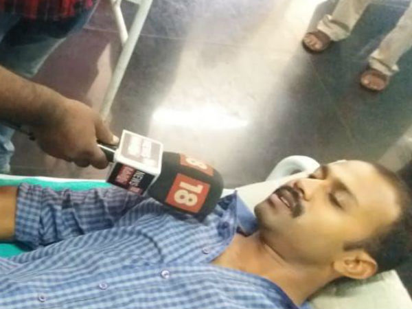 പോലീസ് ഡ്രൈവര്ക്ക് മര്ദ്ദനം