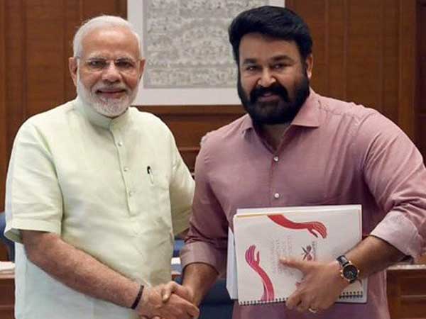 മോഹന്ലാല് മോദി കൂടിക്കാഴ്ച്ച