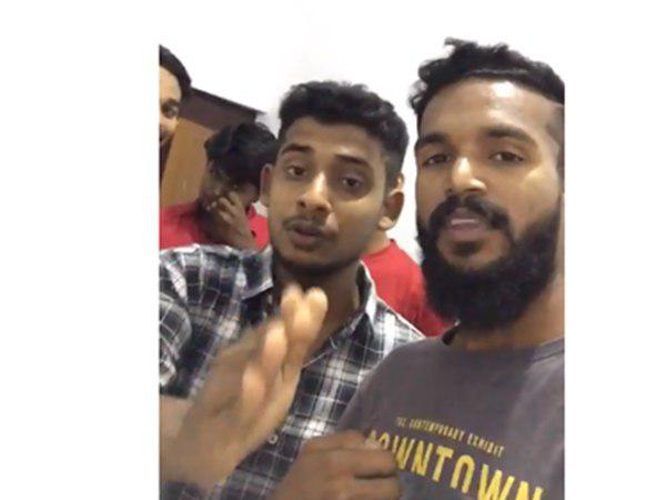 അസഭ്യം വിളിച്ച് പറയുന്നു