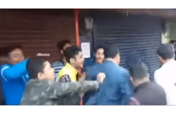 അധ്യക്ഷന് പൊതിരെ തല്ല്