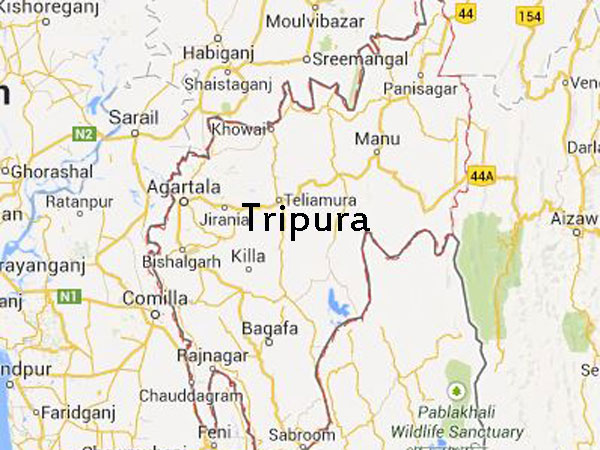 ത്രിപുരയിലും പ്രതിഷേധം