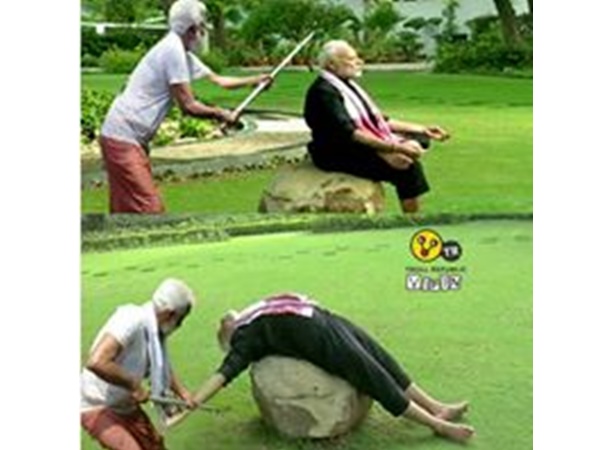 കൊതുകിനെ അടിച്ചതാണ്