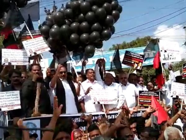 വൻ പ്രതിഷേധം