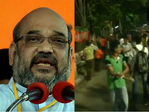 മുദ്രാവാക്യം വിളിച്ച് കല്ലെറിഞ്ഞ്