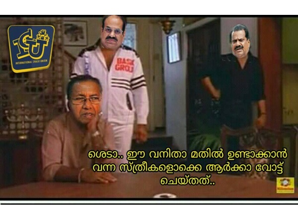 വനിതാമതിലിലെ വനിതകള്