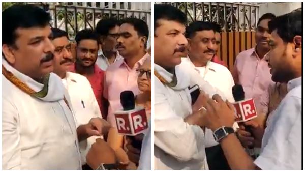 വെള്ളം കുടിപ്പിച്ച് എംപി