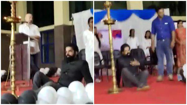 കസേരയില് കയറിയിരിക്കാന്