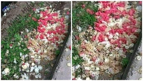 കോണ്ടങ്ങള് കണ്ടെത്തിയെന്ന്