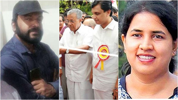 വീണയും മുഹമ്മദ് റിയാസും