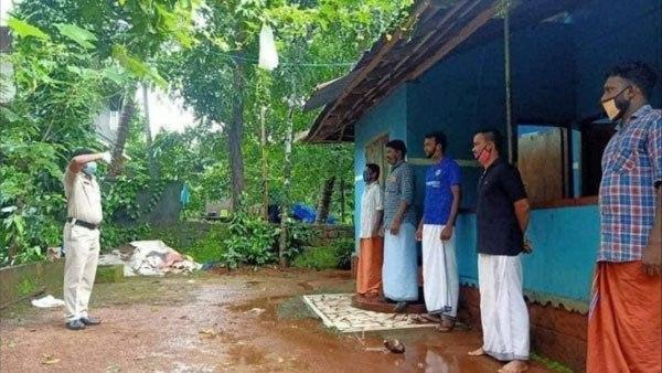 പൊലീസുകാരുടെ സല്യൂട്ട്