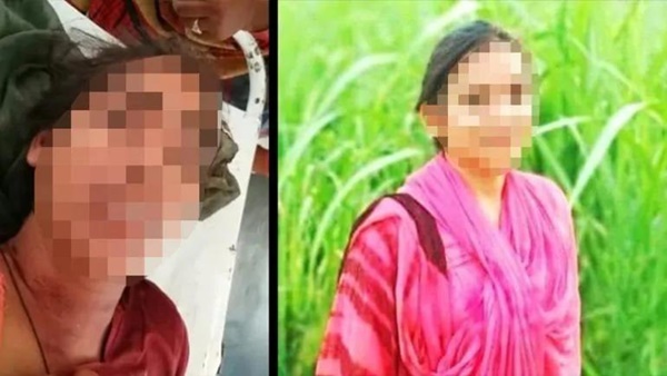 പാടത്ത് നിൽക്കുന്ന പെൺകുട്ടി