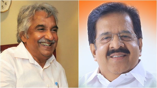 ഉമ്മന്ചാണ്ടിയും രമേശ് ചെന്നിത്തലയും