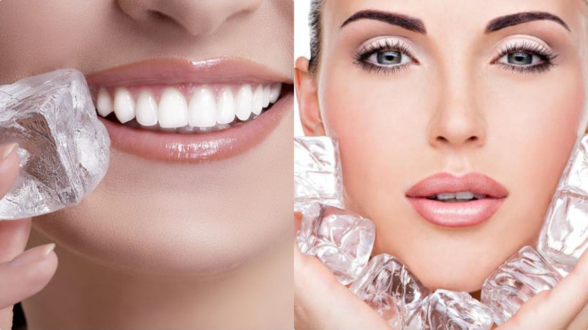 Beauty skin care tips in malayalam just one ice cube rub on your face