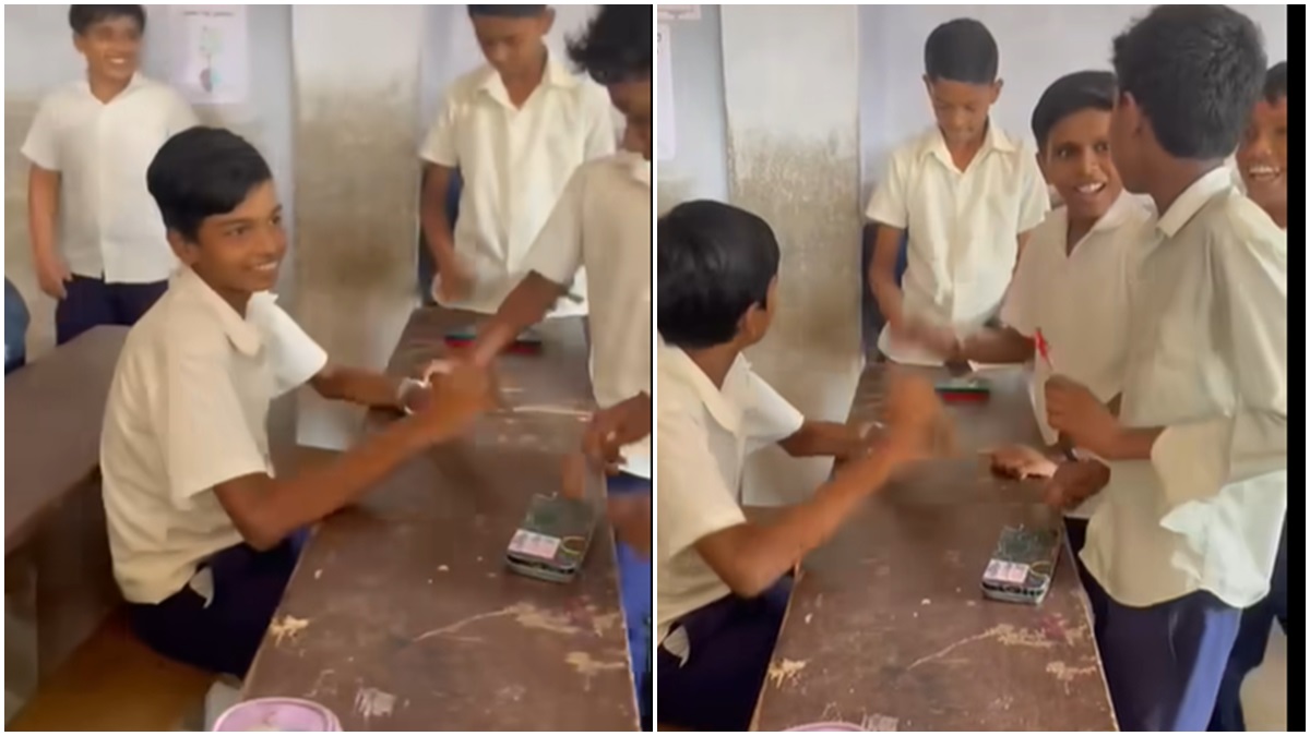 Viral Video V Sivankutty Shared A Video Of StudentS Making Beautiful