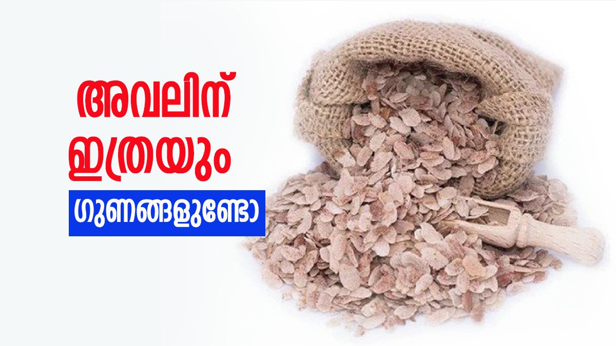 ദഹനവും കൃത്യമായി നടക്കും പൊണ്ണത്തടിക്കും പരിഹാരം; അവൽ അത്ര