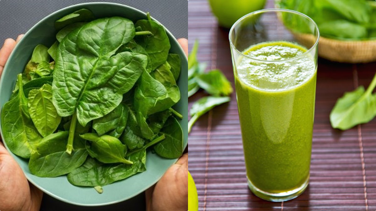 ചീരയുണ്ടോ വീട്ടില്‍, കിടിലനൊരു ജ്യൂസുണ്ടാക്കി കഴിക്കാം; കുടവയറിനെ