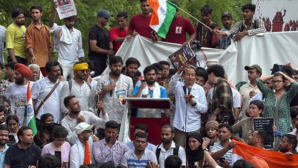 sonam wangchuk at cjp protest